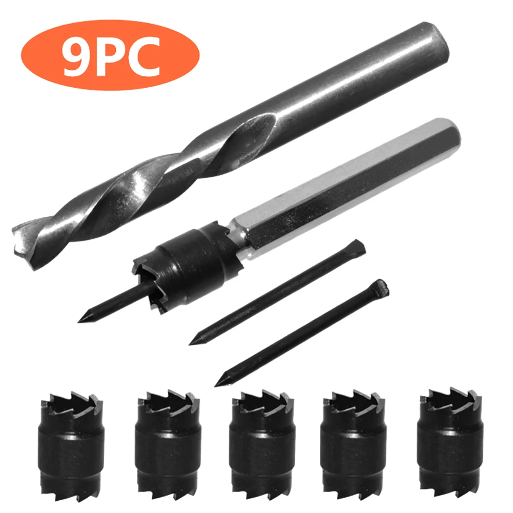 9pcs/13pcs Spot Weld Drill Bit HSS Rotary Spot Weld Drill Cutter Remover Sheet Metal Hole Cutter Panel Separator Working Tools
9pcs/13pcs Spot Weld Drill Bit HSS Rotary Spot Weld Drill Cutter Remover Sheet Metal Hole Cutter Panel Separator Working Tools