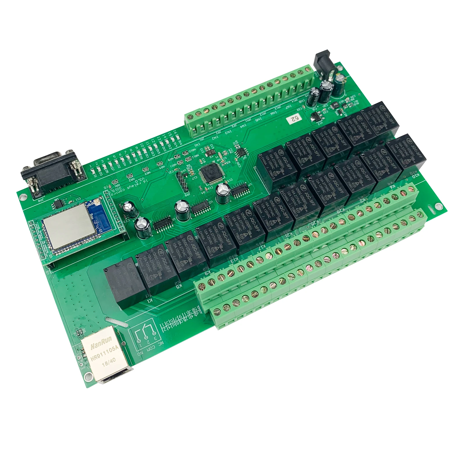 16 Gang Network WiFi TCP IP Relay Control Diy Switch Module PCB Board Smart Home Automation Remote Security Alarm Domotica
16 Gang Network WiFi TCP IP Relay Control Diy Switch Module PCB Board Smart Home Automation Remote Security Alarm Domotica