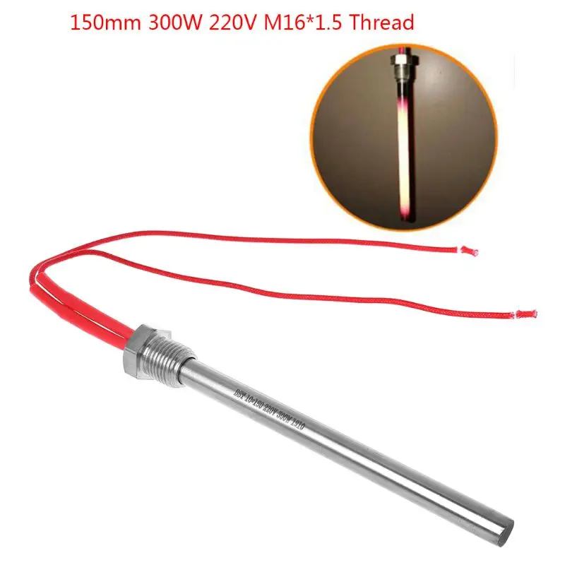 350W 220V Ignition Igniter Hot Rod Wood Pellet Stove 10*140/150/170mm M16*1.5 M3GB
350W 220V Ignition Igniter Hot Rod Wood Pellet Stove 10*140/150/170mm M16*1.5 M3GB