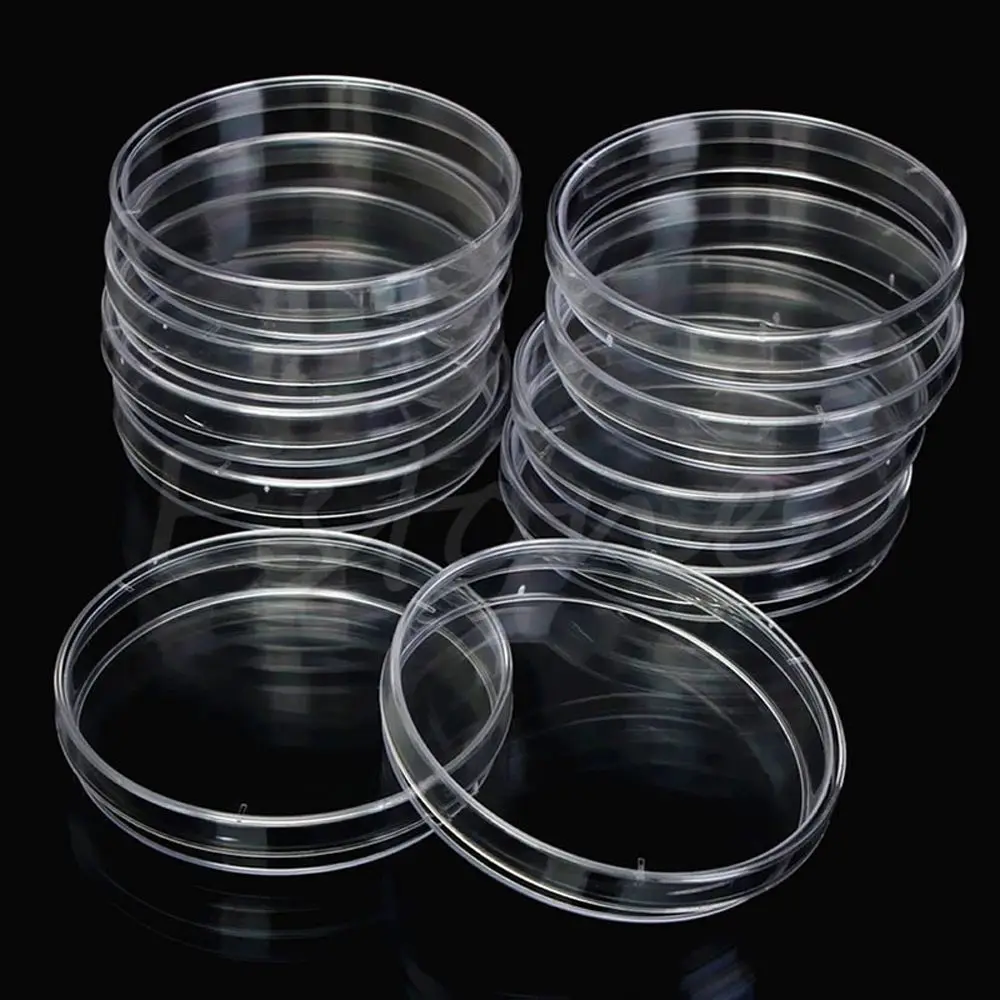 10 шт. магнитные чаши Петри с крышками 55x15 мм для лабораторий биологические и