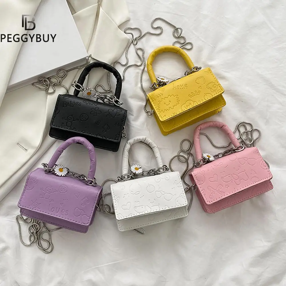 Retro PU Leather Cartoon Embossing Daisy Printing Mini Crossbody Bags For Women Solid Casual Ladies Small Chain Shoulder Handbag
Retro PU Leather Cartoon Embossing Daisy Printing Mini Crossbody Bags For Women Solid Casual Ladies Small Chain Shoulder Handbag