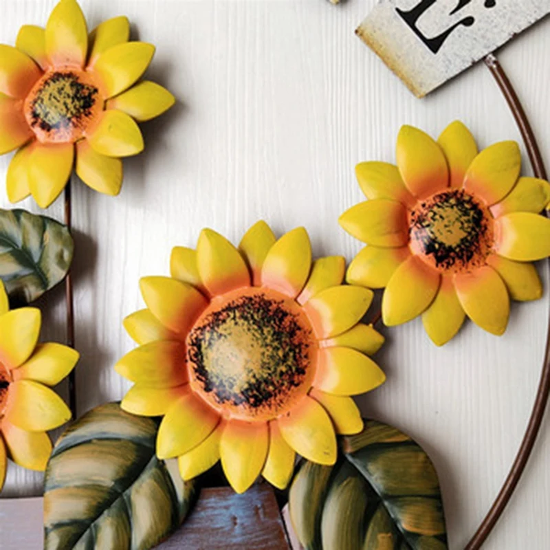 Garden Wall Art Decor Sunflower Iron Hanging Ornament Welcome Letter Living Room Wall Decor Pendant
Garden Wall Art Decor Sunflower Iron Hanging Ornament Welcome Letter Living Room Wall Decor Pendant
