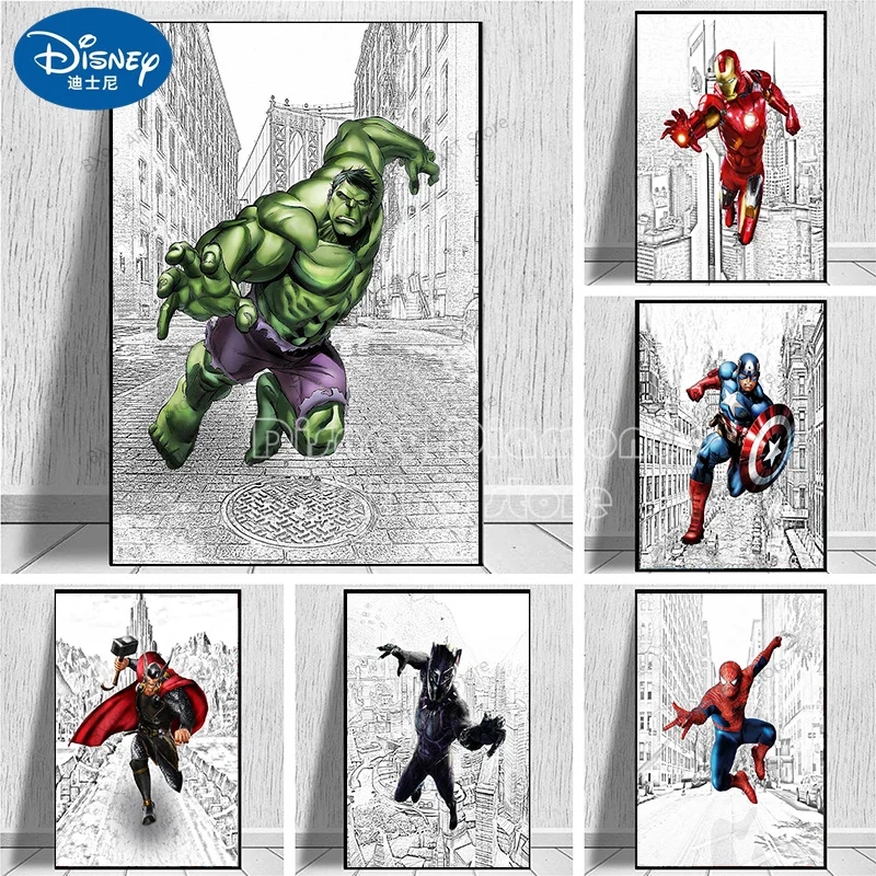 Алмазная живопись Marvel Мстители мультфильм аниме Капитан Америка Железный человек Халк Алмазная мозаика наборы для вышивки крестиком домаш...
Алмазная живопись Marvel Мстители мультфильм аниме Капитан Америка Железный человек Халк Алмазная мозаика наборы для вышивки крестиком домаш...