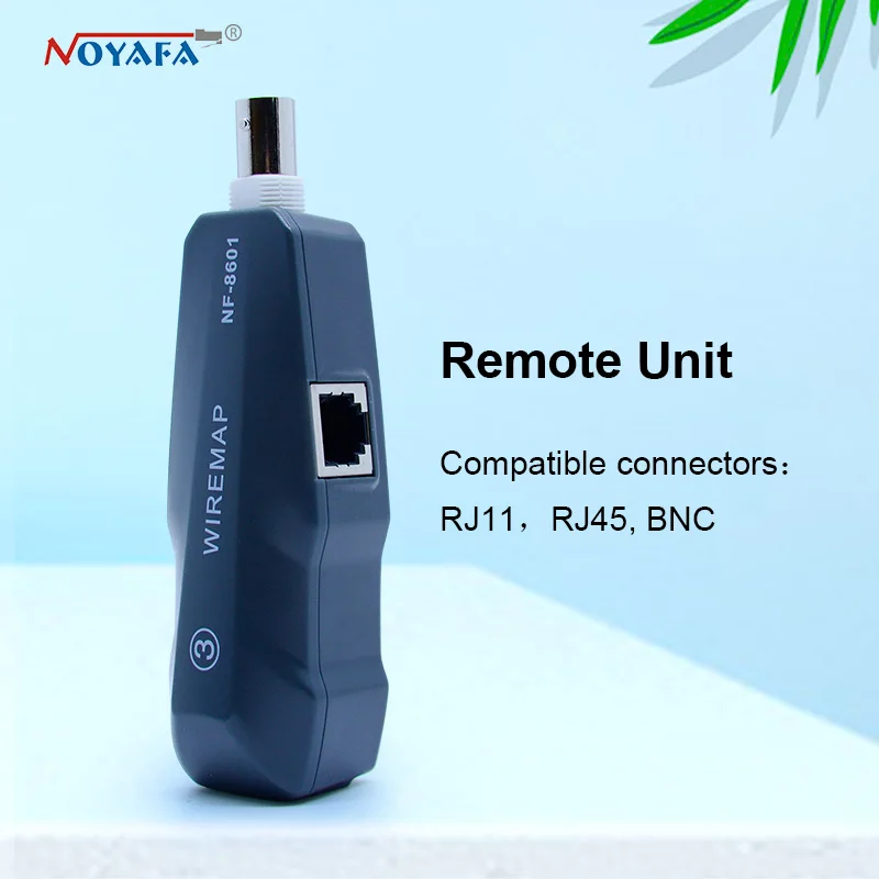 NOYAFA NF-8601-R кабель rj45 bnc пульт дистанционного управления для RJ45 BNC Кабельный тестер NF_8601_R
NOYAFA NF-8601-R кабель rj45 bnc пульт дистанционного управления для RJ45 BNC Кабельный тестер NF_8601_R