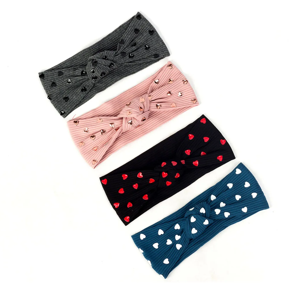 Summer Soft Ribbed Heart sequins Knotted Head Bands For Women Elastic cotton Hairbands Turban For Ladies hair Accessories
Summer Soft Ribbed Heart sequins Knotted Head Bands For Women Elastic cotton Hairbands Turban For Ladies hair Accessories
