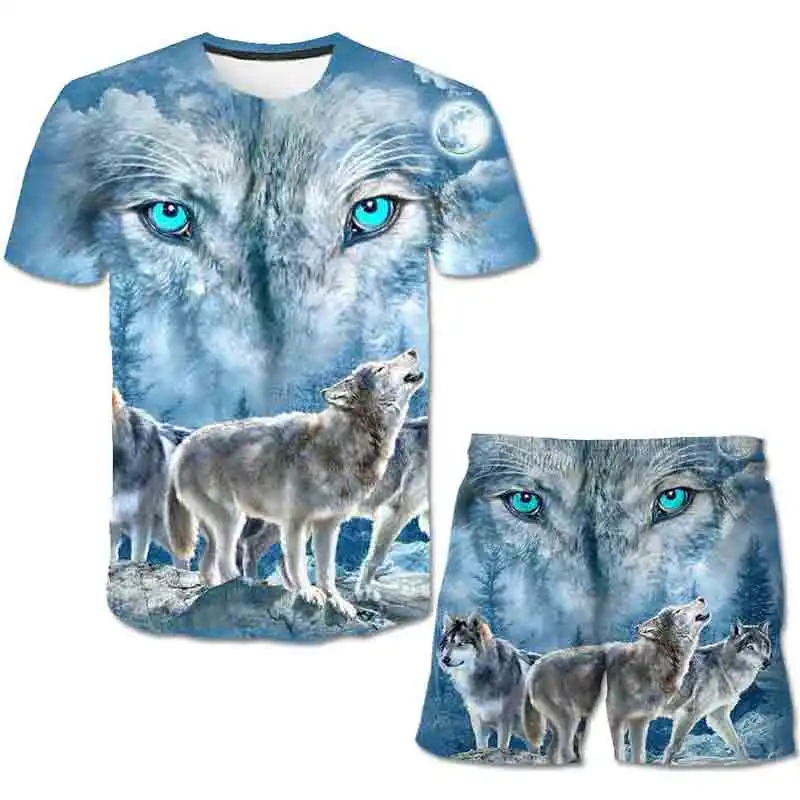 2021 Spring summer new wolf totem 3D printing men's short-sleeved T-shirt suit 100 to 6XL oversized men's T-shirt
2021 Spring summer new wolf totem 3D printing men's short-sleeved T-shirt suit 100 to 6XL oversized men's T-shirt