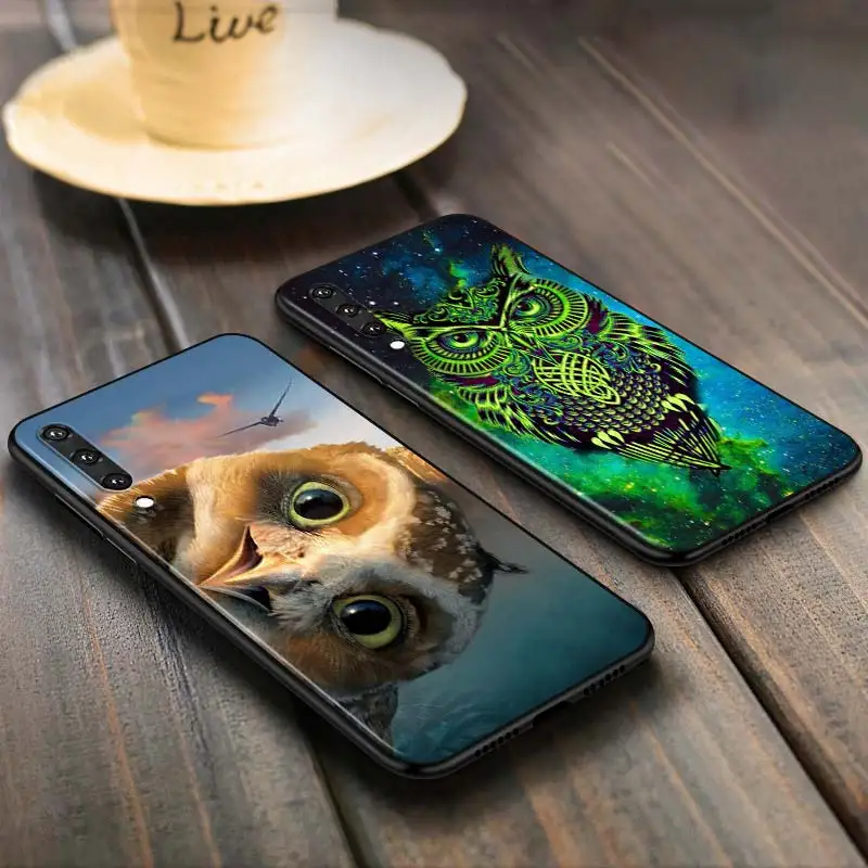 Fashion Starry Cute Owl Anti-fall Phone Case for Samsung Galaxy A90 A80 A70S A60 A50S A40 A20E A20 A10S Soft Black Cover
Fashion Starry Cute Owl Anti-fall Phone Case for Samsung Galaxy A90 A80 A70S A60 A50S A40 A20E A20 A10S Soft Black Cover