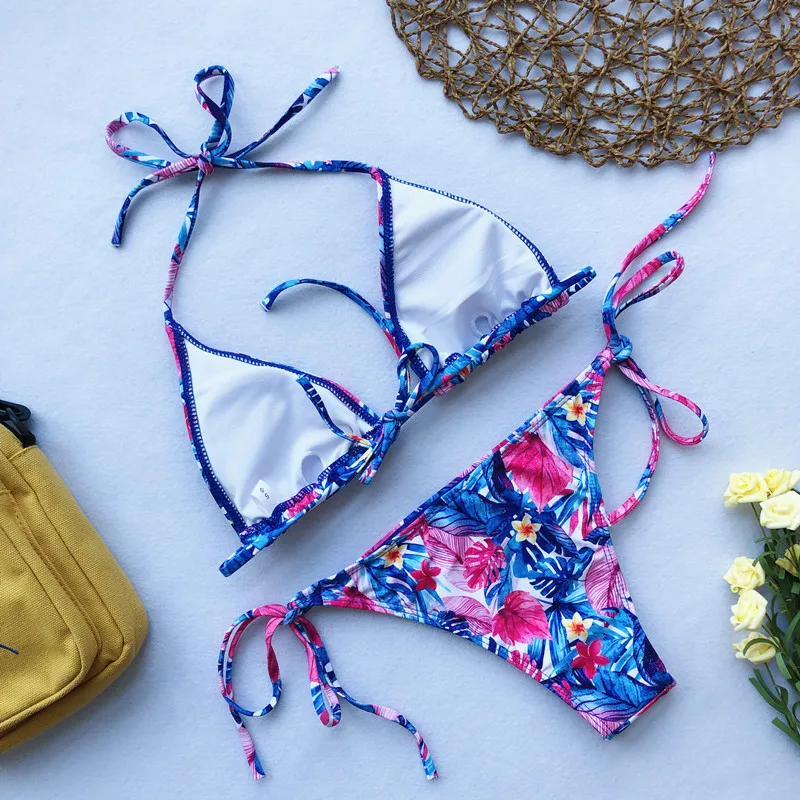Dot Bikini Sexy Bandage Swimsuit High Waist Bikini Halter Swimwear Female 2021 Bathing Suit Women Printed Bikini Set Push Up
Dot Bikini Sexy Bandage Swimsuit High Waist Bikini Halter Swimwear Female 2021 Bathing Suit Women Printed Bikini Set Push Up