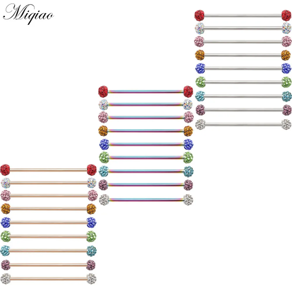 Miqiao 2pcs Trend Personality Double-headed Round Ball Stainless Steel Straight Stud Earrings Piercing Jewelry
Miqiao 2pcs Trend Personality Double-headed Round Ball Stainless Steel Straight Stud Earrings Piercing Jewelry