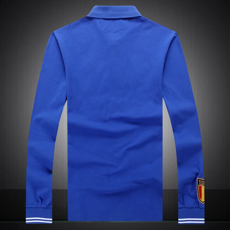 Brand Clothing New Ralp Men Polo Shirt Men Business & Casual Blue Male Polo Shirt Long Sleeve Breathable Polo Shirt S-5XL 
Brand Clothing New Ralp Men Polo Shirt Men Business & Casual Blue Male Polo Shirt Long Sleeve Breathable Polo Shirt S-5XL