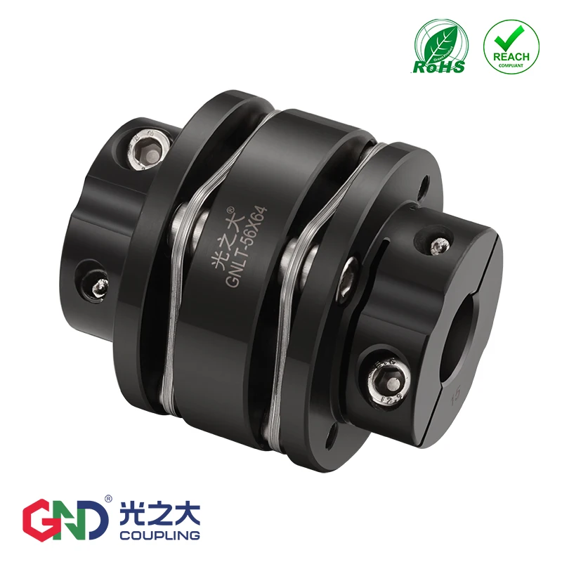 GNLT 45# Steel Stepped GND Double Diaphragms Steps Clamp Series Shaft Couplings for step motor | Обустройство дома