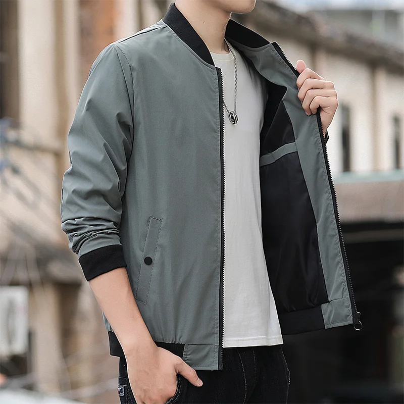 2021 Spring Autumn New Men Bomber Zipper Jacket Male Casual Streetwear Hip Hop Slim Fit Pilot Coat Men Clothing Asia Size M-5XL
2021 Spring Autumn New Men Bomber Zipper Jacket Male Casual Streetwear Hip Hop Slim Fit Pilot Coat Men Clothing Asia Size M-5XL