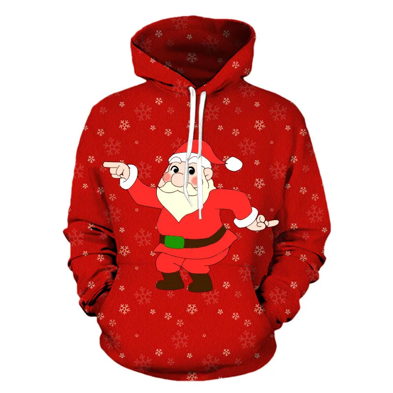 Plus Size Hoodie 3D Printing Snowman Digital Printing Hoodie Casual Thick Mens Sweater Autumn and Winter New Christmas Style
Plus Size Hoodie 3D Printing Snowman Digital Printing Hoodie Casual Thick Mens Sweater Autumn and Winter New Christmas Style