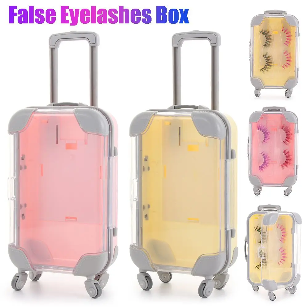Beauty Mink Lash Tray Makeup Tool luxury mink lashes Plastic suitcase box False Eyelashes Box Eyelash Package luggage
Beauty Mink Lash Tray Makeup Tool luxury mink lashes Plastic suitcase box False Eyelashes Box Eyelash Package luggage