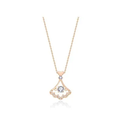 Smart Pendant Necklace For Women's Seiko Small Skirt Love Fan-Shaped Clavicle Chain Fashion Simple Jewelry Valentine's Day Gift
Smart Pendant Necklace For Women's Seiko Small Skirt Love Fan-Shaped Clavicle Chain Fashion Simple Jewelry Valentine's Day Gift