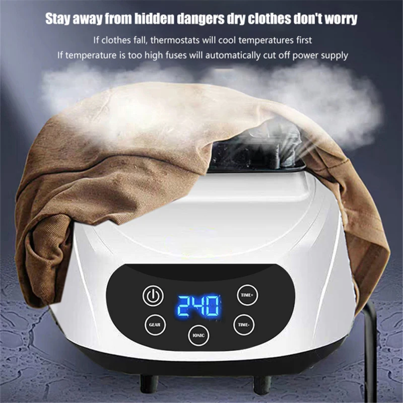 1300W-33LB Mini Portable Clothes Dryer Electric Laundry Air Warmer Baby Cloth Drying Machine Clothing Shoes Heater Dehydrator
1300W-33LB Mini Portable Clothes Dryer Electric Laundry Air Warmer Baby Cloth Drying Machine Clothing Shoes Heater Dehydrator
