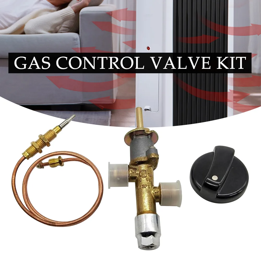 Knob Fireplace LPG Propane Low Pressure Gas Control Kit Fire Pit Heater Brass Thermocouple Professional Universal Safety
Knob Fireplace LPG Propane Low Pressure Gas Control Kit Fire Pit Heater Brass Thermocouple Professional Universal Safety