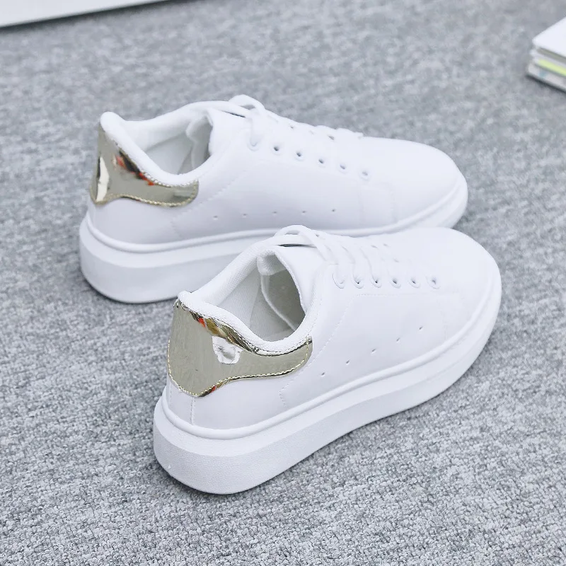 White Shoes Women's Shoes 2021 Spring New Korean Version of The Thick-soled Sports Shoes Casual Shoes Increased Running Shoes
White Shoes Women's Shoes 2021 Spring New Korean Version of The Thick-soled Sports Shoes Casual Shoes Increased Running Shoes