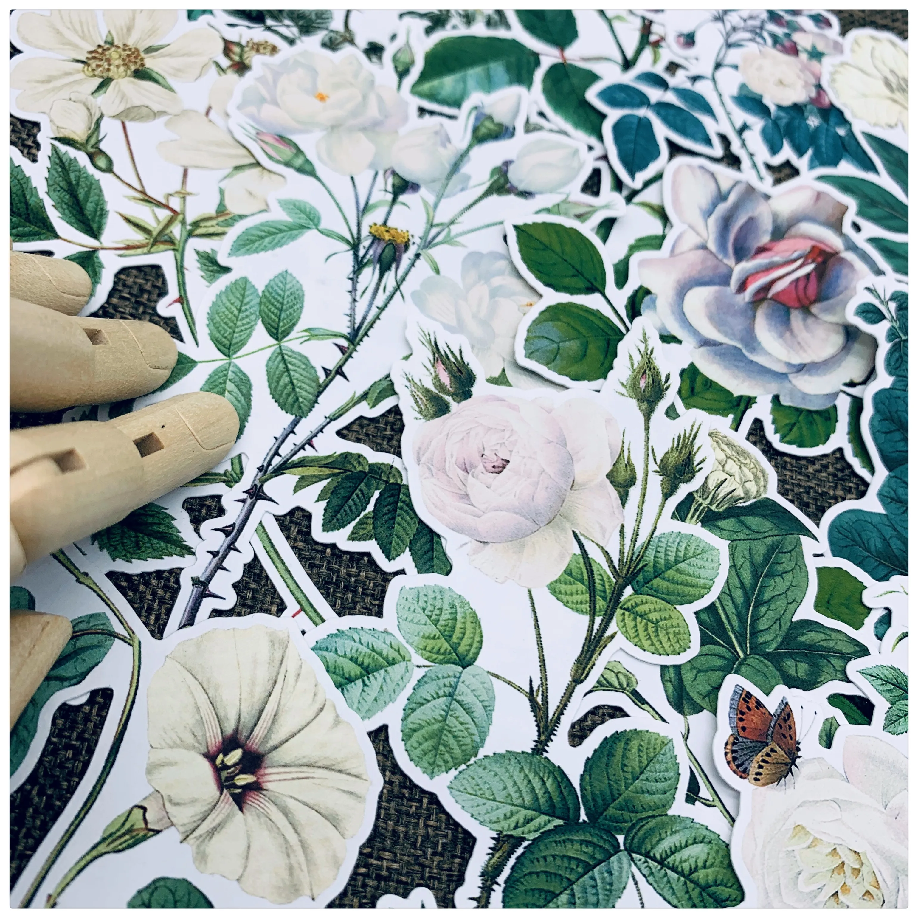 Retro flower plant rose and white flower series sticker DIY scrapbook album mobile phone computer diary plan decoration sticker
Retro flower plant rose and white flower series sticker DIY scrapbook album mobile phone computer diary plan decoration sticker