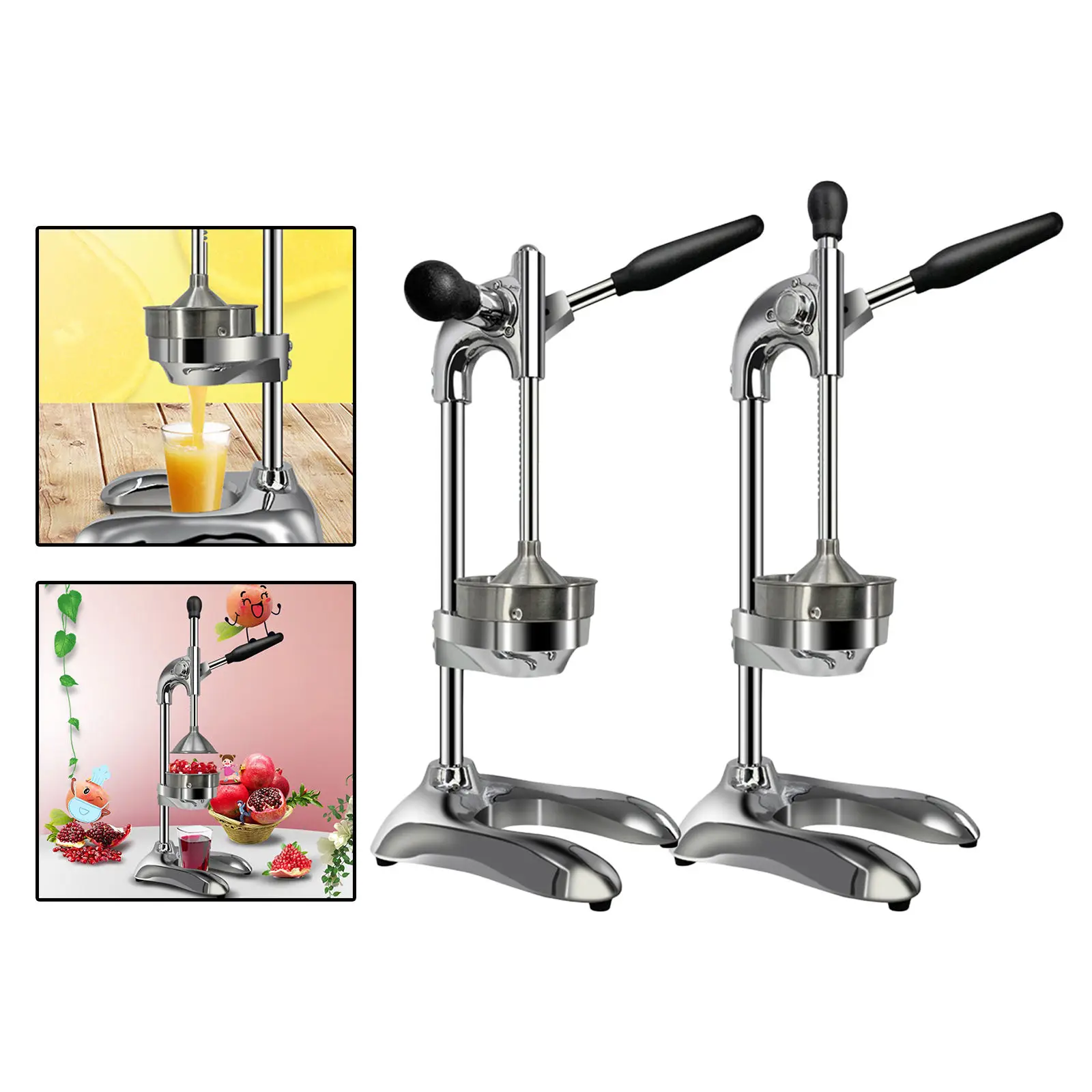 Professional Efficient Manual Citrus Juicer, Hand Press Orange Fruits Squeezer, Stainless Steel Lemon Extractor Machine for Home
Professional Efficient Manual Citrus Juicer, Hand Press Orange Fruits Squeezer, Stainless Steel Lemon Extractor Machine for Home