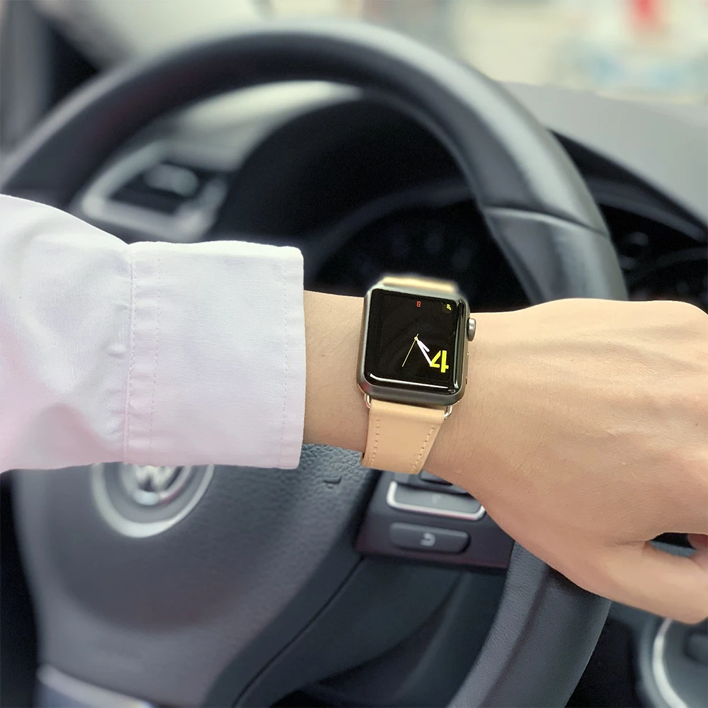 New Color Genuine Leather Band for Apple Watch 6 SE 5 4 3 2 1 Light Fashion Watchband Bracelet Strap
New Color Genuine Leather Band for Apple Watch 6 SE 5 4 3 2 1 Light Fashion Watchband Bracelet Strap