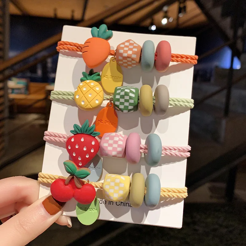 2021 Korean Summer Cute Simple Macaron Fruits Resin Girls Elastic Hair Rope Ponytail Holder Scrunchies Women Hair Accessories
2021 Korean Summer Cute Simple Macaron Fruits Resin Girls Elastic Hair Rope Ponytail Holder Scrunchies Women Hair Accessories