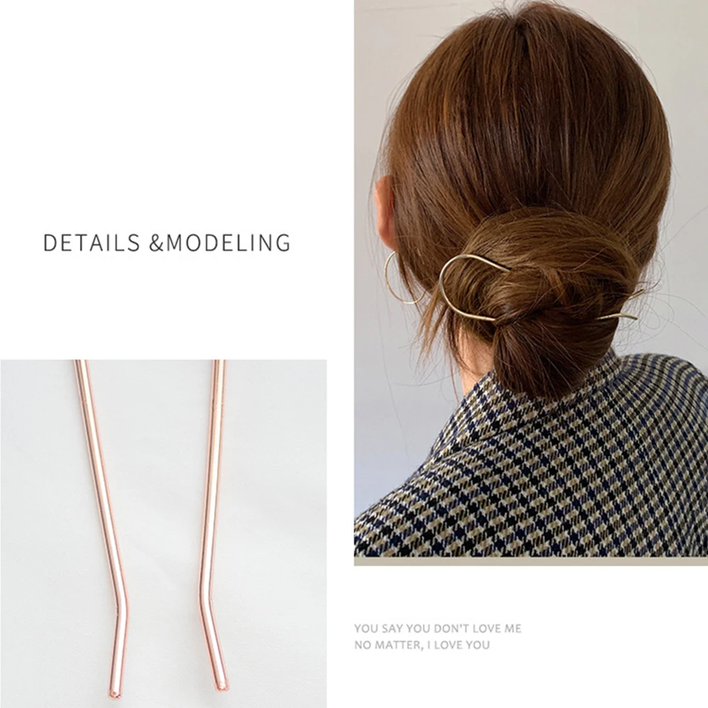 Korean ins U Shape hairpin simple and modern daily hairpin For Women Girls Bride Fashion Hairpin Metal Hair Accessories Wholesal
Korean ins U Shape hairpin simple and modern daily hairpin For Women Girls Bride Fashion Hairpin Metal Hair Accessories Wholesal