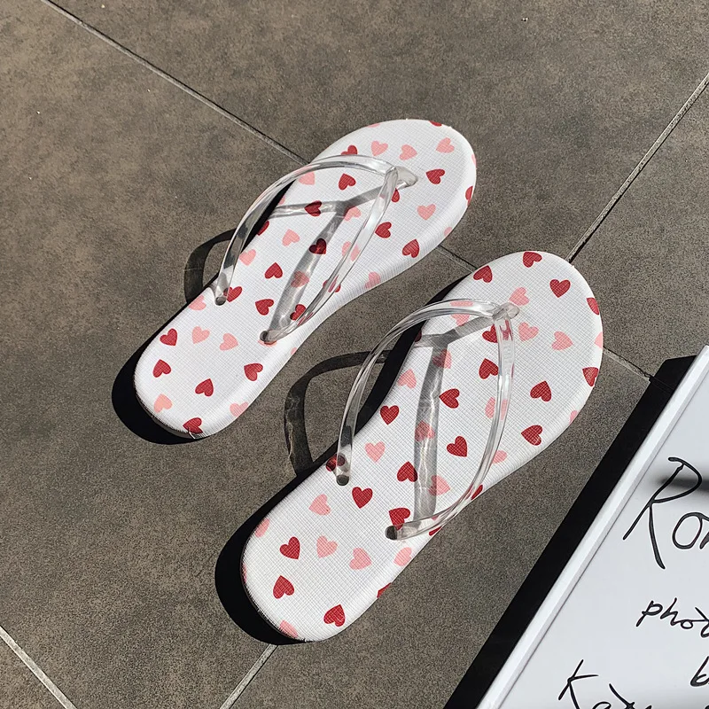 Womens Casual Outdoor Flat transparent beach Slippers Fashion House Non-slip Shoes Summer Girly heart Flip Flops qq89 
Womens Casual Outdoor Flat transparent beach Slippers Fashion House Non-slip Shoes Summer Girly heart Flip Flops qq89