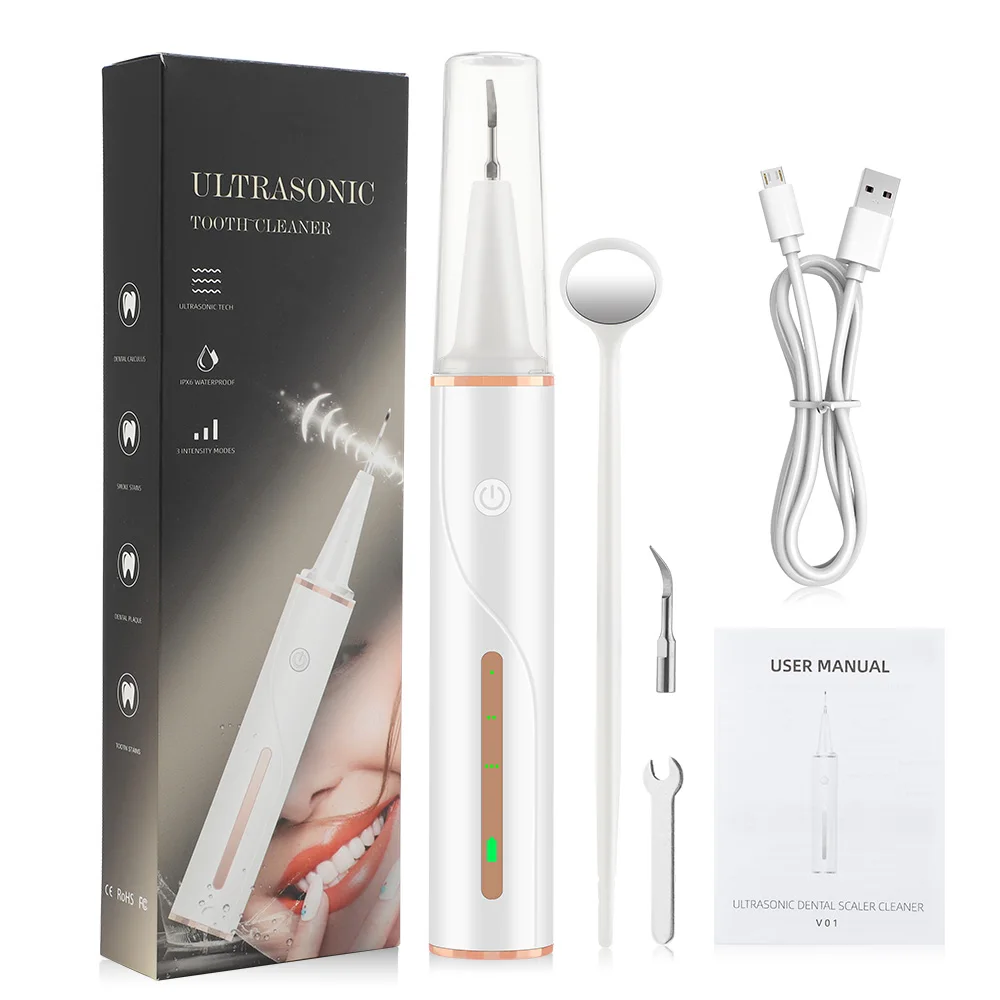 Ultrasonic Scaler Electric Dental Scaler with LED Light Dental Plaque Stain Cleaner Remover Tooth Cleaner Teeth Whitening Device
Ultrasonic Scaler Electric Dental Scaler with LED Light Dental Plaque Stain Cleaner Remover Tooth Cleaner Teeth Whitening Device