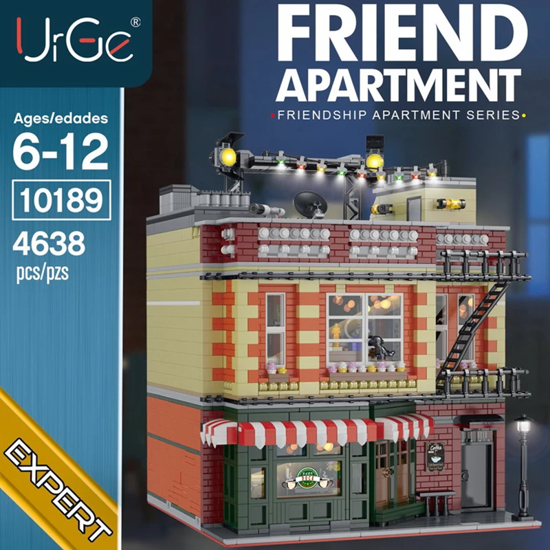 New Ideas Series Brick 4638pcs Central Perk Big Bang Theory Modular Ideas 10189 Building Blocks Toys for Children Birthday Gift
New Ideas Series Brick 4638pcs Central Perk Big Bang Theory Modular Ideas 10189 Building Blocks Toys for Children Birthday Gift