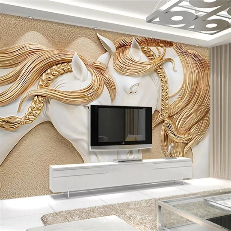Custom wallpaper embossed horse 3d обои living room bedroom Decorative paintings background wall papers home decor 3d wallpaper
Custom wallpaper embossed horse 3d обои living room bedroom Decorative paintings background wall papers home decor 3d wallpaper