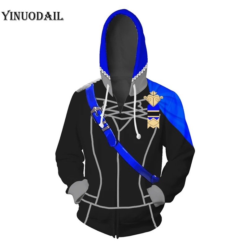 Unisex Hoodies Fire Emblem Cosplay Hooded Jacket Adult Roy Men Halloween Costume Custom Made Tops | Мужская одежда