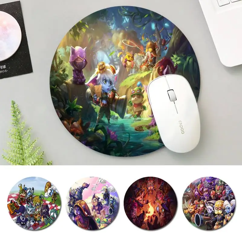 Art LOL Yordle office Pad mouse non-slip pad player pad Round size rubber Gaming mouse Pad office Desk Mat
Art LOL Yordle office Pad mouse non-slip pad player pad Round size rubber Gaming mouse Pad office Desk Mat