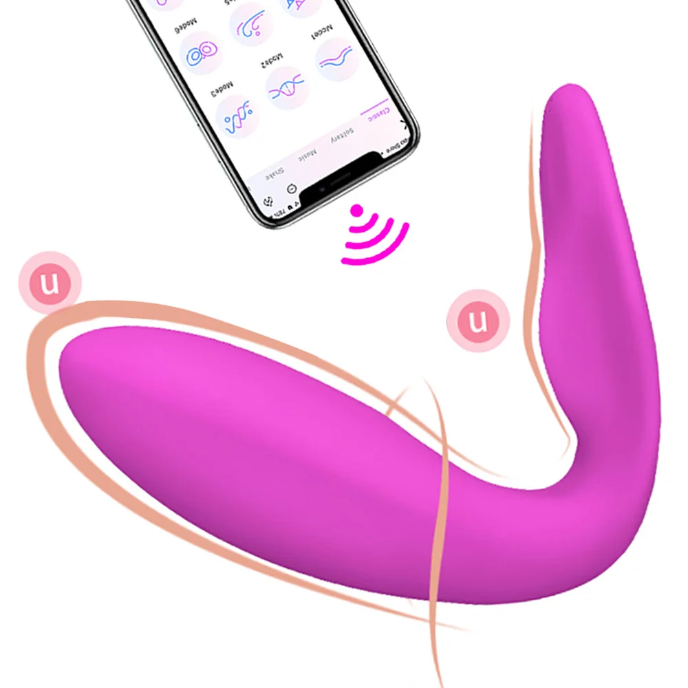 

APP Bluetooth Control Vibrators for Women 10 Frequency Invisible Wearing Dildo Vibrators Female Masturbation Anal Plug Sex Toys
