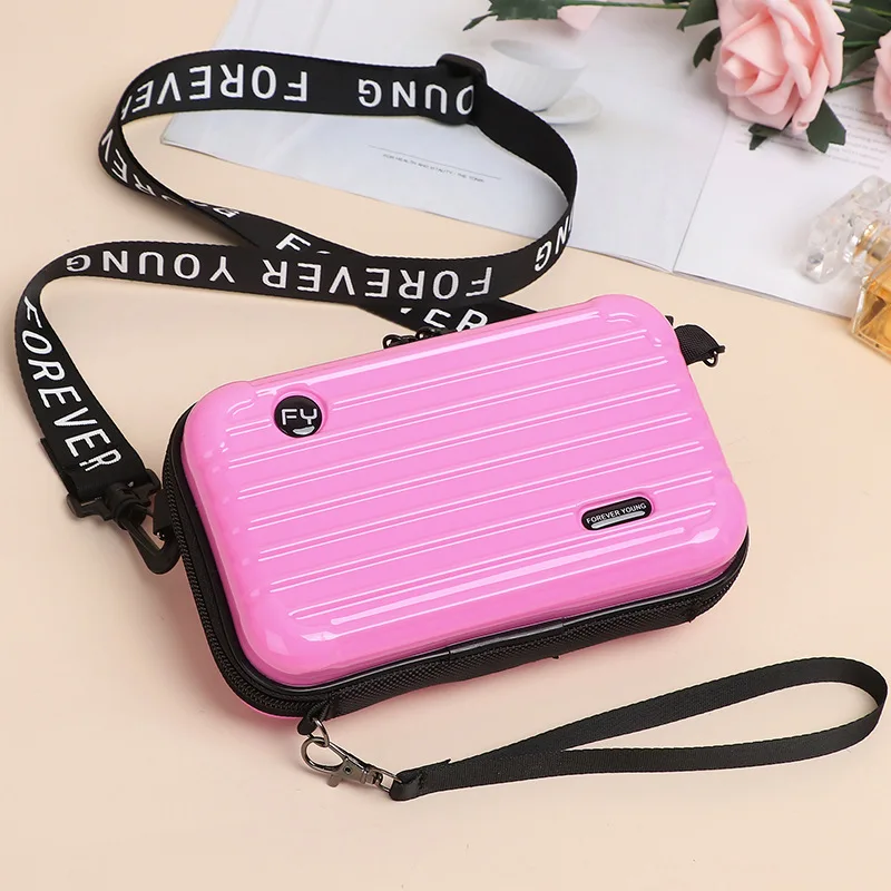 2021 New Trunk Shoulder Bag for Women Crossbody Bags Suitcase Shape Universal Mobile Phone Bag Clutch Fashion Phone Pouch Box
2021 New Trunk Shoulder Bag for Women Crossbody Bags Suitcase Shape Universal Mobile Phone Bag Clutch Fashion Phone Pouch Box