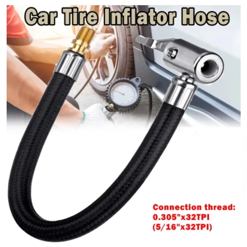 Car Tire Inflator Air Inflatable Hose Pump Extension Tube Adapter Twist Tire Connection Air Chuck Air Bike Motorcycle
Car Tire Inflator Air Inflatable Hose Pump Extension Tube Adapter Twist Tire Connection Air Chuck Air Bike Motorcycle