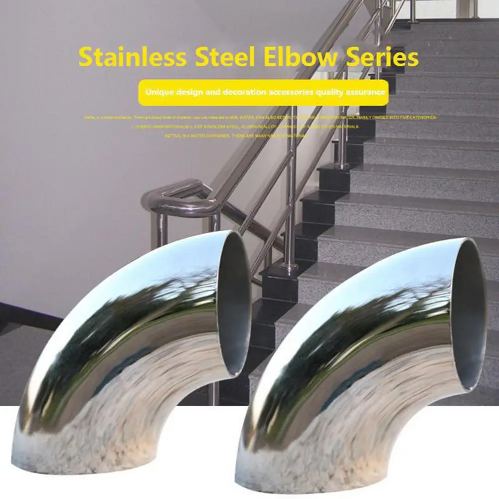 2Pcs 63mm Car Exhaust Pipe 90 Degree Elbow Bend Pipe 304 Stainless Steel Muffler Welded Tail Pipe For Auro Modified Accessories
2Pcs 63mm Car Exhaust Pipe 90 Degree Elbow Bend Pipe 304 Stainless Steel Muffler Welded Tail Pipe For Auro Modified Accessories