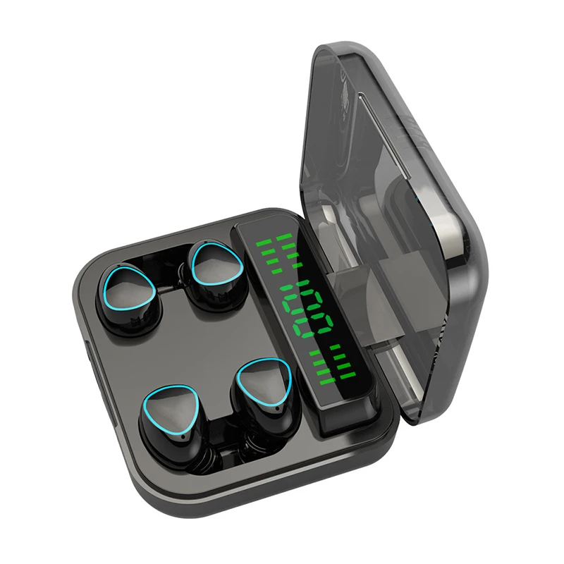 M22 TWS Wireless Earphone Touch Bluetooth Headsets In-Ear Stereo Music Earplugs Sport Waterproof Headphones 9D Noise Reduction
M22 TWS Wireless Earphone Touch Bluetooth Headsets In-Ear Stereo Music Earplugs Sport Waterproof Headphones 9D Noise Reduction
