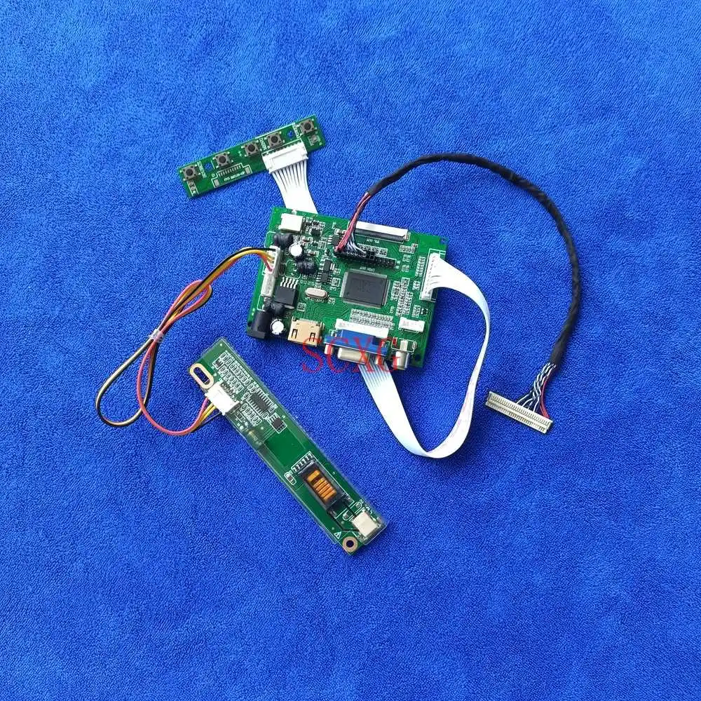 HDMI-compatible VGA AV For N154Z1/N154Z3/QD15AL01/QD15AL02 1680*1050 30 Pin LVDS DIY Kit 1CCFL Screen LCD Controller Drive Board
HDMI-compatible VGA AV For N154Z1/N154Z3/QD15AL01/QD15AL02 1680*1050 30 Pin LVDS DIY Kit 1CCFL Screen LCD Controller Drive Board