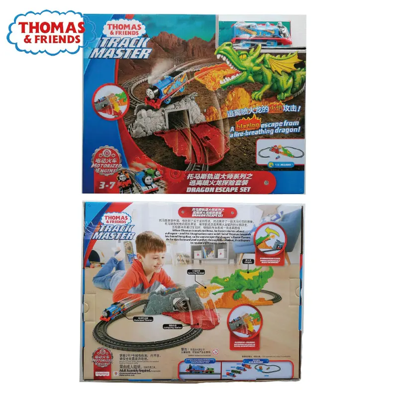 Thomas and Friends Track Master Series Electric Train Escape Fire Dragon Adventure Set Children Toys FXX66 Kids Christmas Gift
Thomas and Friends Track Master Series Electric Train Escape Fire Dragon Adventure Set Children Toys FXX66 Kids Christmas Gift