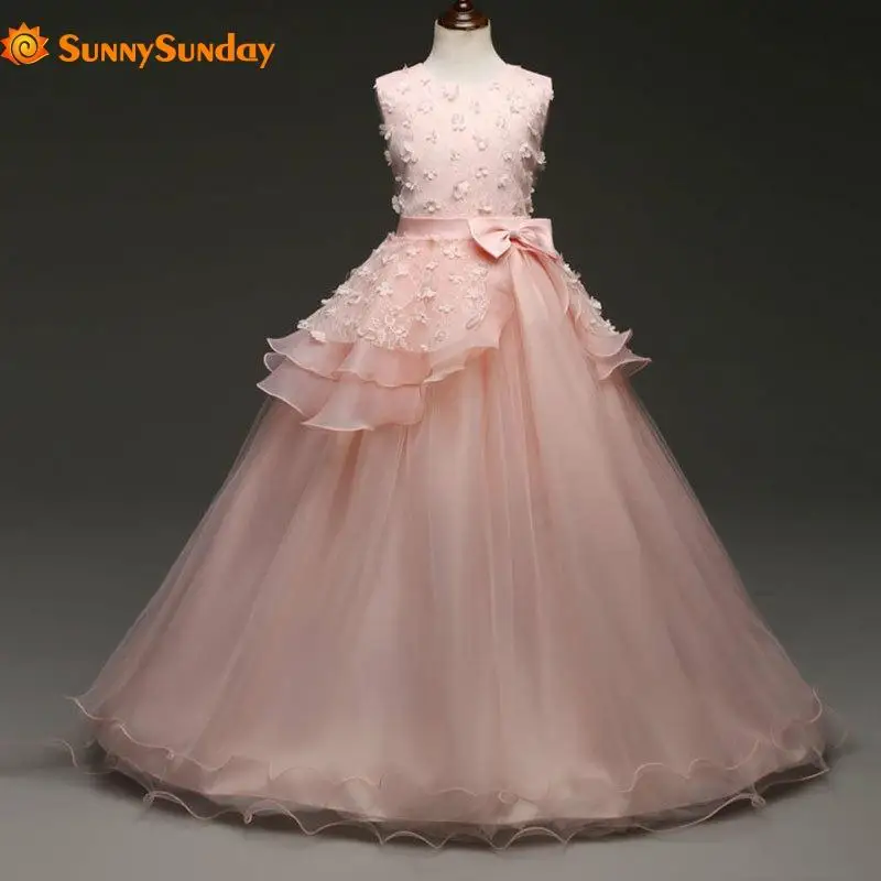 INS Elegant Kids Ruffles Lace Rose Wedding Dresses For Girls Party Summer Floral Dresses Princess With Bow Custumes 5-15Years
INS Elegant Kids Ruffles Lace Rose Wedding Dresses For Girls Party Summer Floral Dresses Princess With Bow Custumes 5-15Years