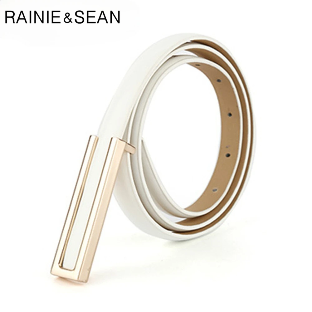 Patent Leather Women Belt Thin Ladies Waist for Trousers Real Leather Red Blue Black White Pink Female Strap 102cm
Patent Leather Women Belt Thin Ladies Waist for Trousers Real Leather Red Blue Black White Pink Female Strap 102cm