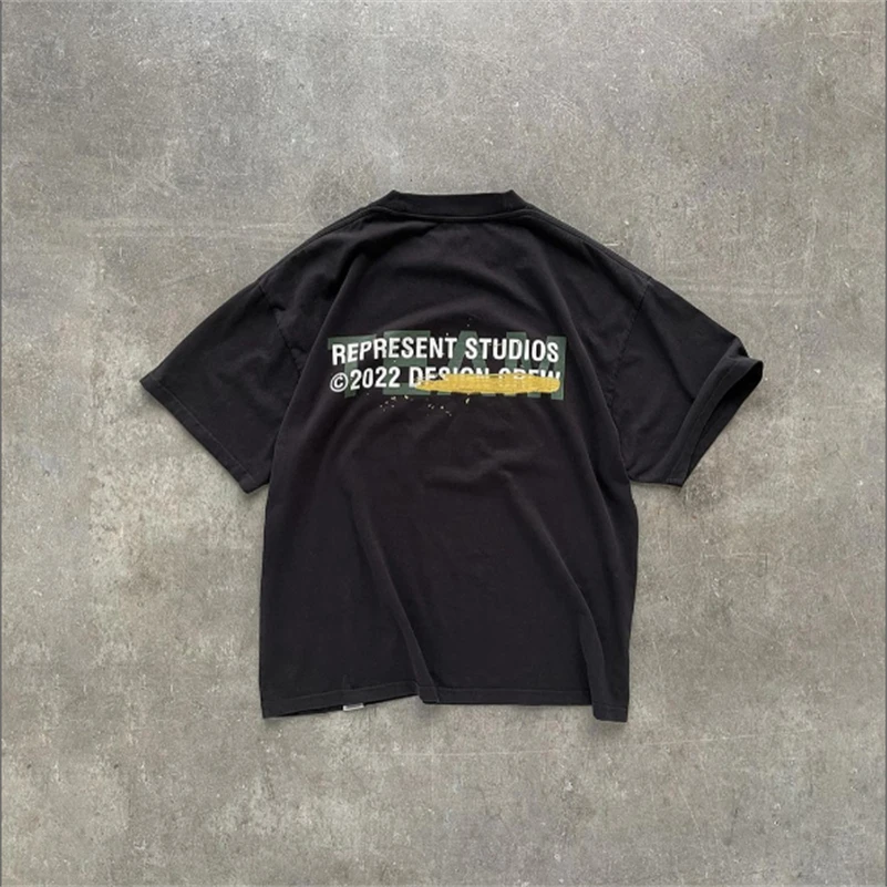 Футболка Мужская/женская с принтом из пенопласта и короткими рукавами
Футболка Мужская/женская с принтом из пенопласта и короткими рукавами