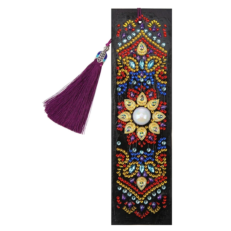 DIY Diamond Painting Bookmark, Painting By Numbers Kit, Embroidery Painting Tassel Leather Bookmark Set,Datura Flowers
DIY Diamond Painting Bookmark, Painting By Numbers Kit, Embroidery Painting Tassel Leather Bookmark Set,Datura Flowers