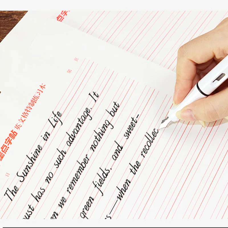 Calligraphy practice grid paper English four-line grid calligraphy book copy paper miaohong miaohong paper calligraphy books art
Calligraphy practice grid paper English four-line grid calligraphy book copy paper miaohong miaohong paper calligraphy books art