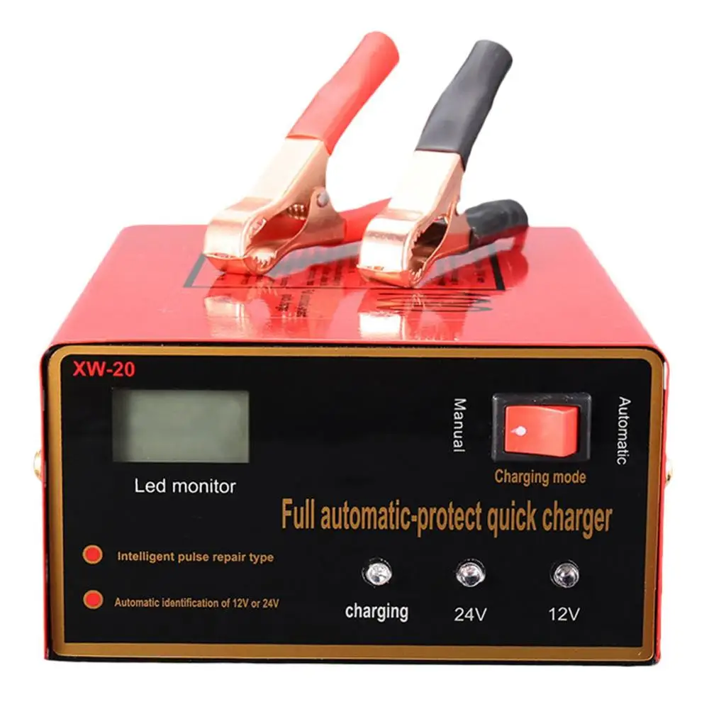New High Quality Maintenance-free Battery Charger 12V/24V 10A 140W Output For Electric Car USA For Car Battery Charger Tools
New High Quality Maintenance-free Battery Charger 12V/24V 10A 140W Output For Electric Car USA For Car Battery Charger Tools