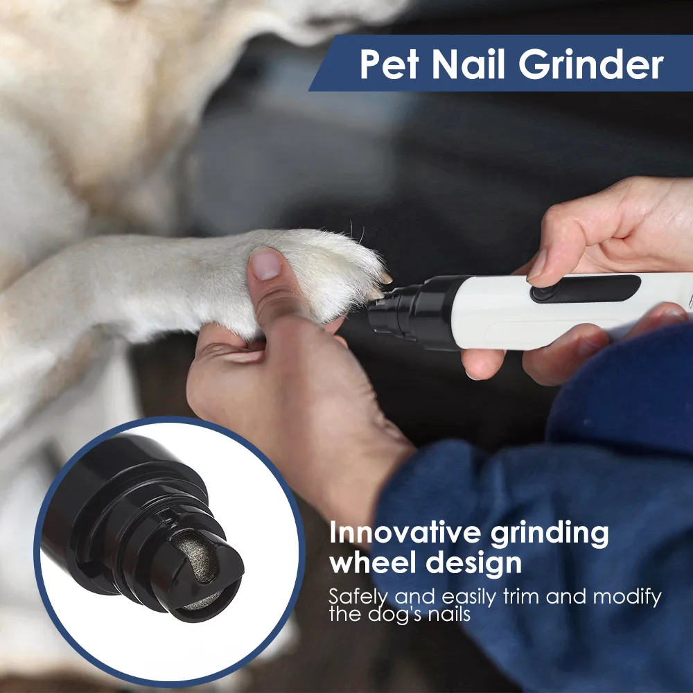 Электрический шлифовальный для ногтей домашних животных лап собак инструмент