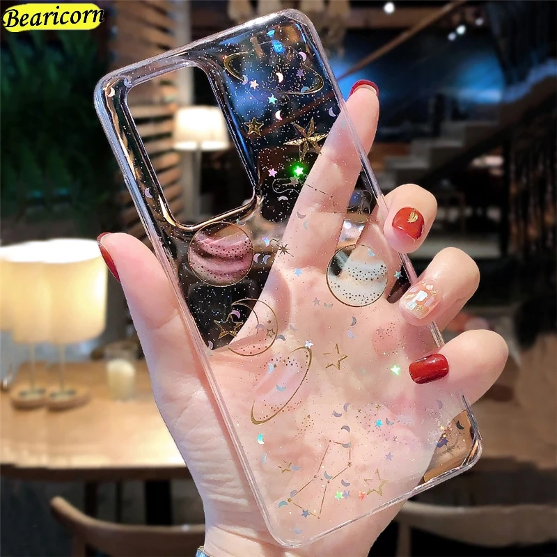 Glitter Planet Star Case for Samsung Galaxy S21 S20 FE S10 S9 S8 Plus S10e Note 5 8 9 10 20 Ultra Lite 5G Transparent Soft Cover
Glitter Planet Star Case for Samsung Galaxy S21 S20 FE S10 S9 S8 Plus S10e Note 5 8 9 10 20 Ultra Lite 5G Transparent Soft Cover
