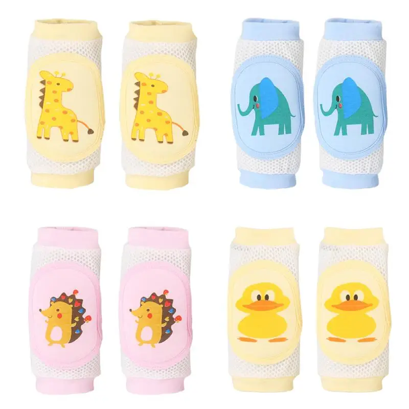 

1 Pair Baby Leg Warmers Kids Safety Crawling Elbow Cushion Infants Toddlers Baby Knee Support Kneecap Protector Mesh Knee Pads