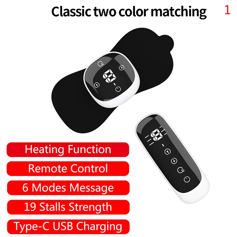 Current Pulse Massage Patche Neck Massage Shoulder Cervical Vertebra Massage Stickers Portable Electric Massage Patch Body Relax
Current Pulse Massage Patche Neck Massage Shoulder Cervical Vertebra Massage Stickers Portable Electric Massage Patch Body Relax